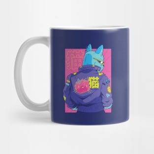 Cyberpunk Cat Mug